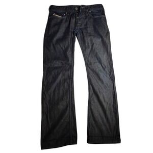 Diesel Zathan Mens Bootcut Jeans rare Dark Indigo Wash Made in Italy 29x32  901